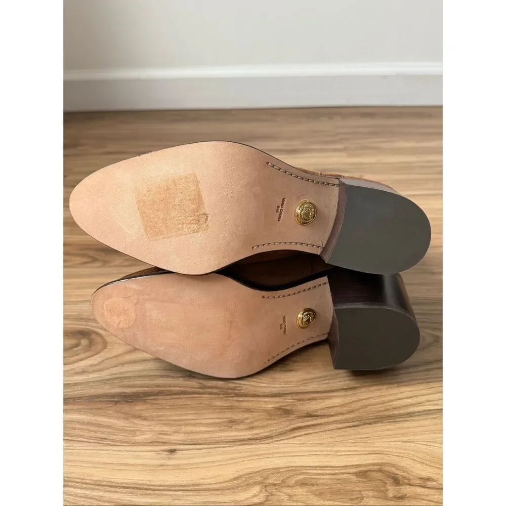 Veronica Beard Carmen Suede Western Booties US 6 $495